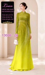 Vải áo dài vệt sáng in 3D