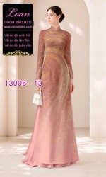 Vải áo dài vệt sáng in 3D