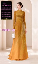 Vải áo dài vệt sáng in 3D
