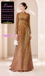 Vải áo dài vệt sáng in 3D