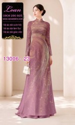 Vải áo dài vệt sáng in 3D