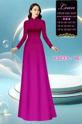 Vải áo dài loang màu ombre