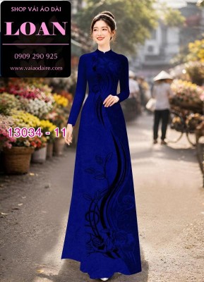 Vải áo dài lụa Dubai in 2 da-13034