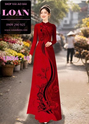 Vải áo dài lụa Dubai in 2 da-13034