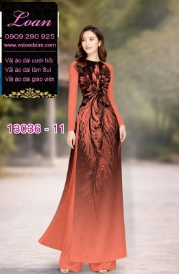 Vải áo dài lụa Dubai in 2 da-13036