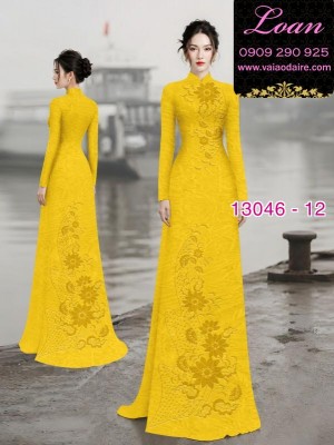 Vải áo dài lụa Dubai in 2 da-13046