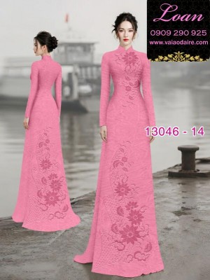 Vải áo dài lụa Dubai in 2 da-13046