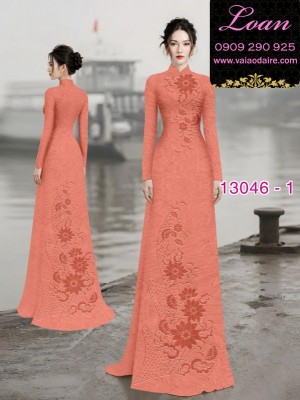 Vải áo dài lụa Dubai in 2 da-13046