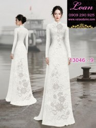 Vải áo dài lụa Dubai in 2 da