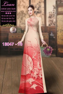 Vải áo dài lụa Dubai in 2 da-13047