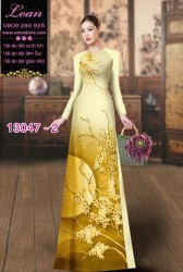 Vải áo dài lụa Dubai in 2 da