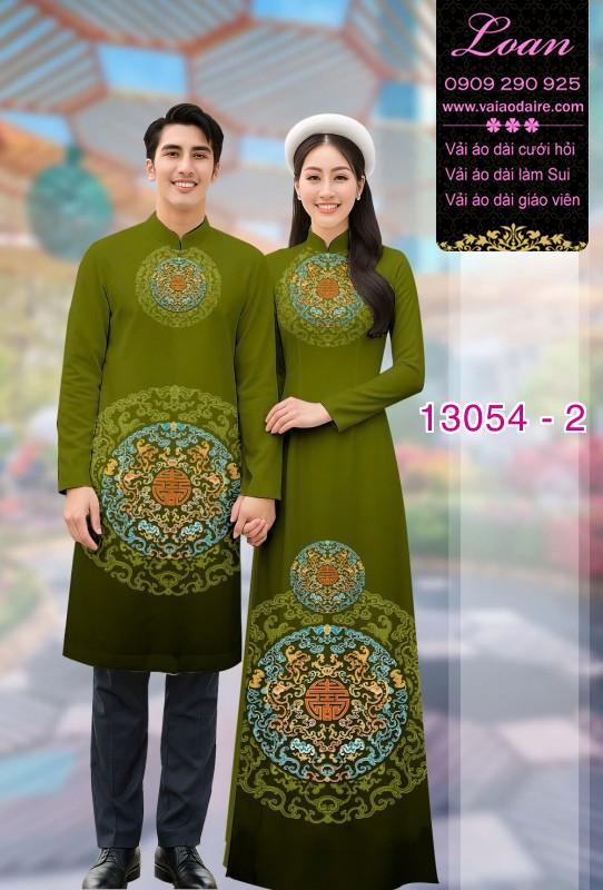 Vải áo dài cặp đôi nam - nữ