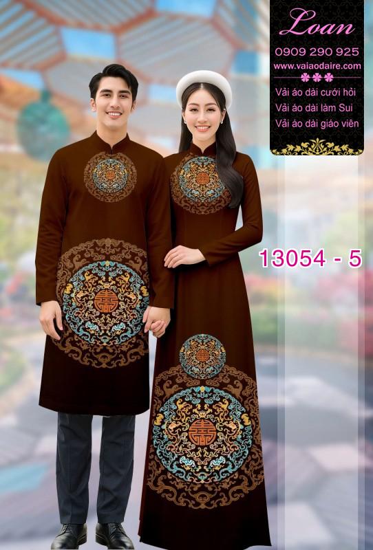 Vải áo dài cặp đôi nam - nữ