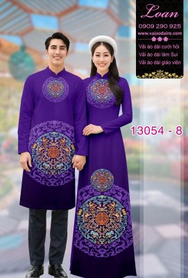 Vải áo dài cặp đôi nam - nữ-