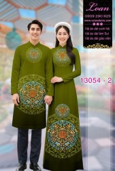 Vải áo dài cặp đôi nam - nữ