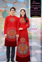Vải áo dài cặp đôi nam - nữ