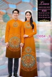Vải áo dài cặp đôi nam - nữ
