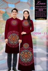 Vải áo dài cặp đôi nam - nữ