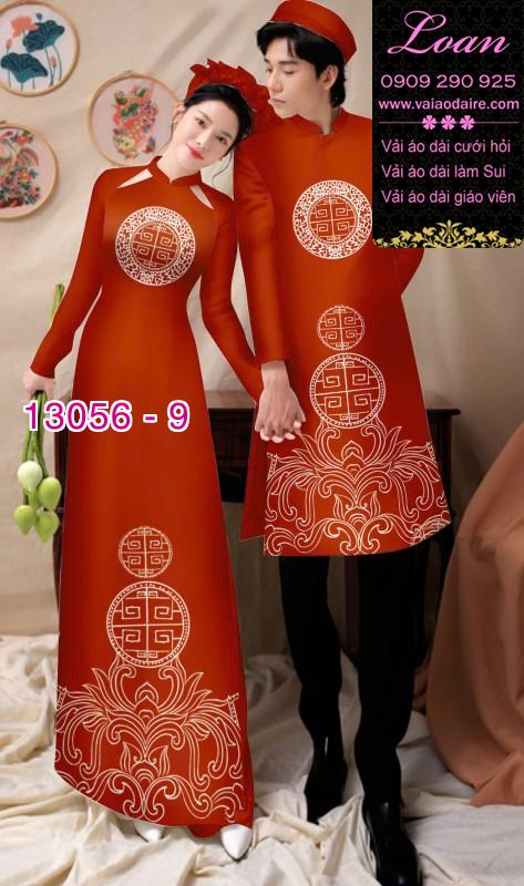 Vải áo dài cặp đôi nam - nữ