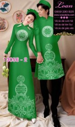 Vải áo dài cặp đôi nam - nữ
