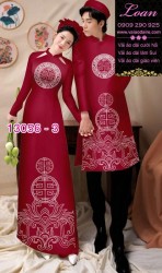 Vải áo dài cặp đôi nam - nữ