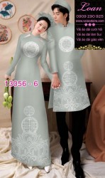Vải áo dài cặp đôi nam - nữ