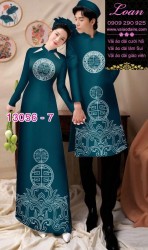Vải áo dài cặp đôi nam - nữ