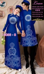 Vải áo dài cặp đôi nam - nữ