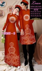 Vải áo dài cặp đôi nam - nữ
