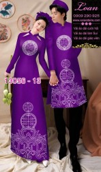 Vải áo dài cặp đôi nam - nữ