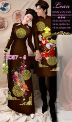 Vải áo dài cặp đôi nam - nữ