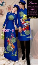 Vải áo dài cặp đôi nam - nữ