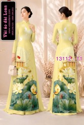 Vải áo dài in hình lăng Bác Hồ