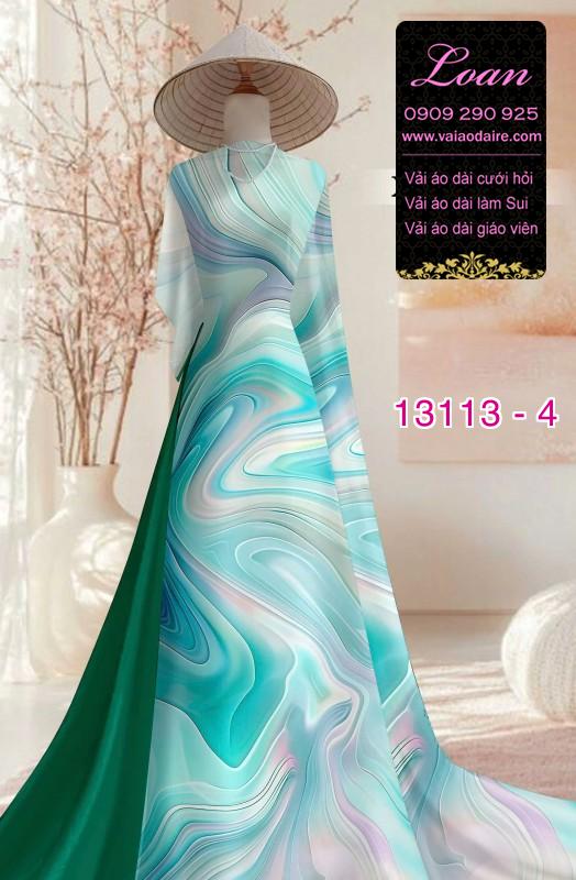 Vải áo dài in hình lăng Bác Hồ