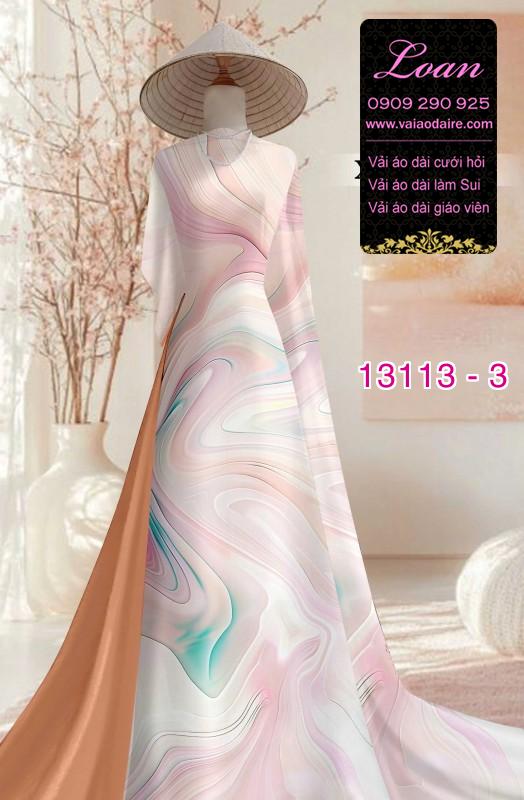 Vải áo dài in hình lăng Bác Hồ