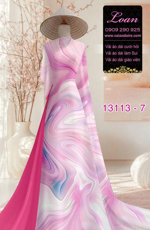Vải áo dài in hình lăng Bác Hồ