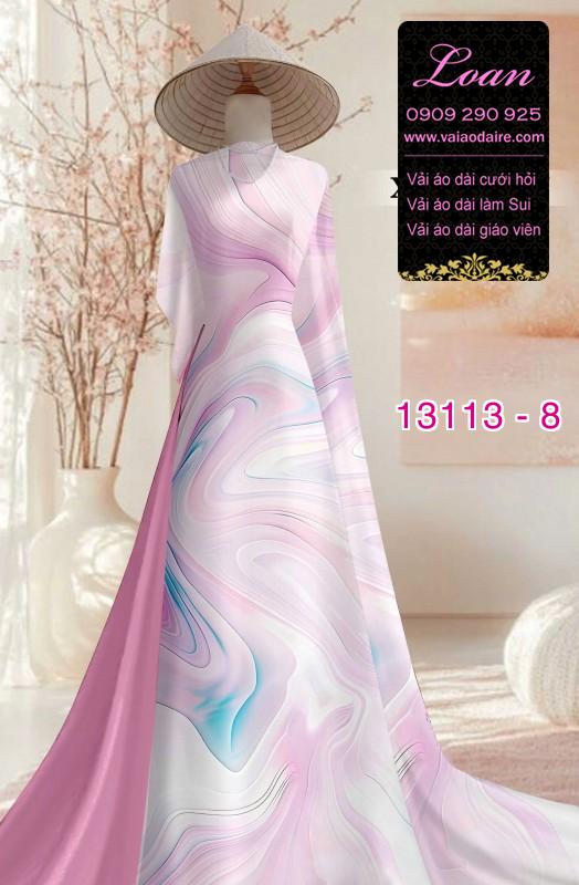 Vải áo dài in hình lăng Bác Hồ