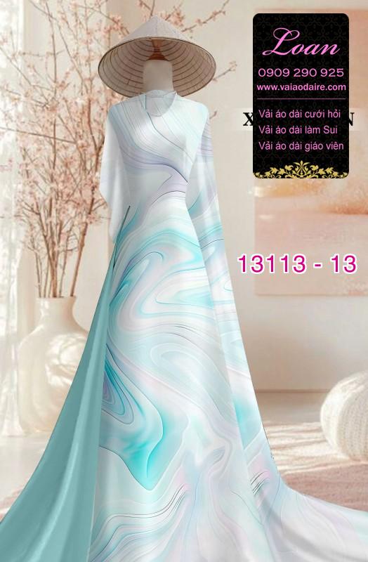 Vải áo dài in hình lăng Bác Hồ