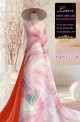 Vải áo dài in hình lăng Bác Hồ