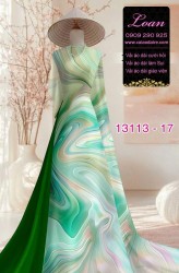 Vải áo dài in hình lăng Bác Hồ