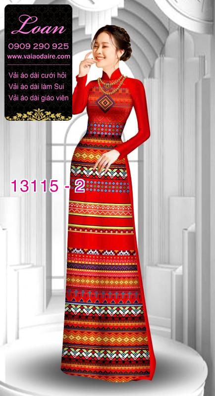 Vải áo dài họa tiết thổ cẩm