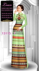 Vải áo dài họa tiết thổ cẩm