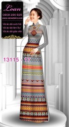 Vải áo dài họa tiết thổ cẩm