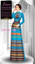 Vải áo dài họa tiết thổ cẩm