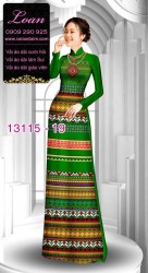 Vải áo dài họa tiết thổ cẩm