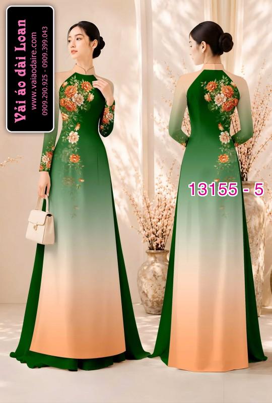 Vải áo dài hoa dây