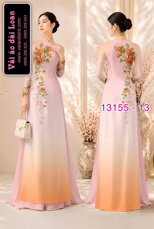Vải áo dài hoa dây