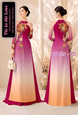 Vải áo dài hoa dây-13155