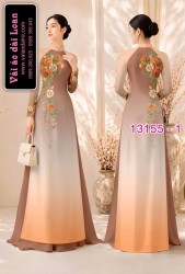 Vải áo dài hoa dây
