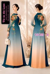 Vải áo dài hoa dây